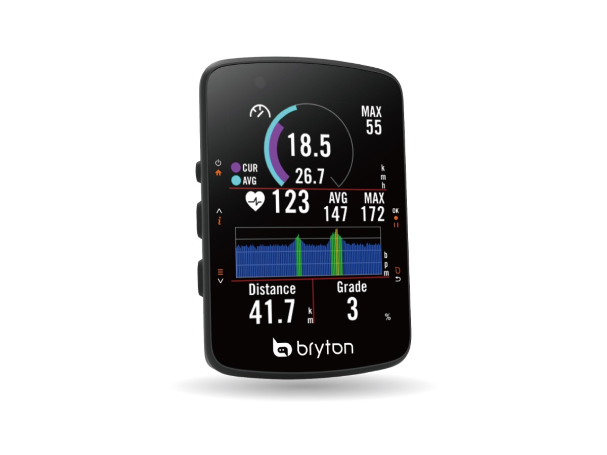 Bryton Rider 550 GPS 自行車碼錶