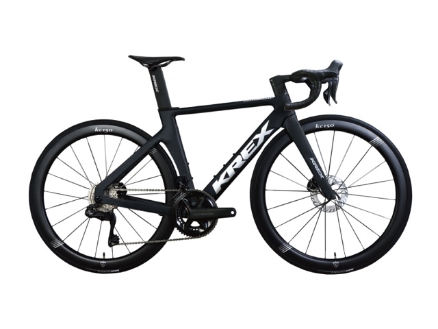 KREX U5 Ultegra Di2 碳纖維公路車，消光黑配色