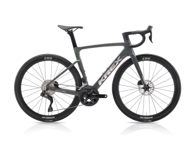 KREX Ares Pro U6 碳纖維公路車,銀河灰配色