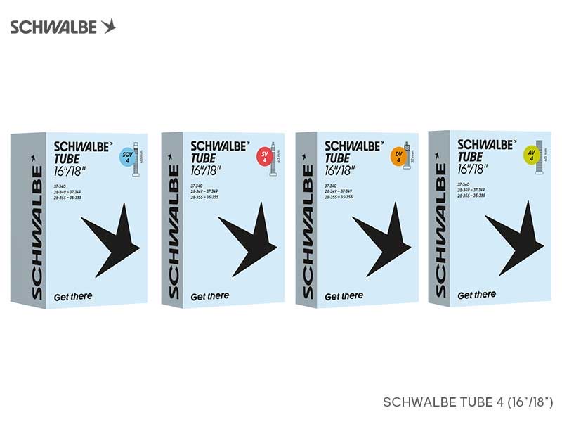 SCHWALBE 16/18 吋內胎 (4)