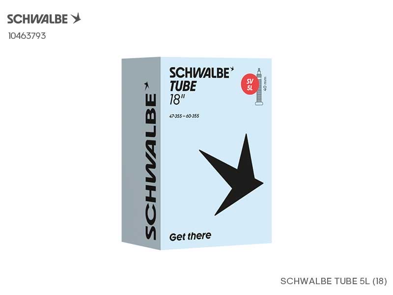 SCHWALBE 18 吋內胎 (5L)