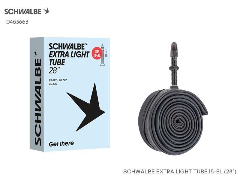 SCHWALBE 28 吋超輕量內胎 (15EL)