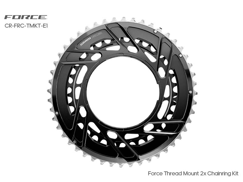 SRAM Force 2x 鎖牙式齒盤 E1