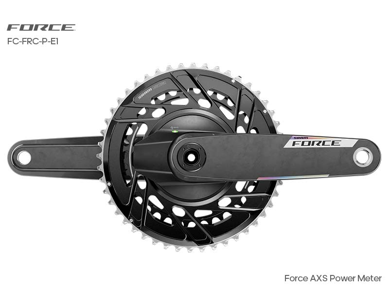 SRAM Force AXS 雙盤功率計