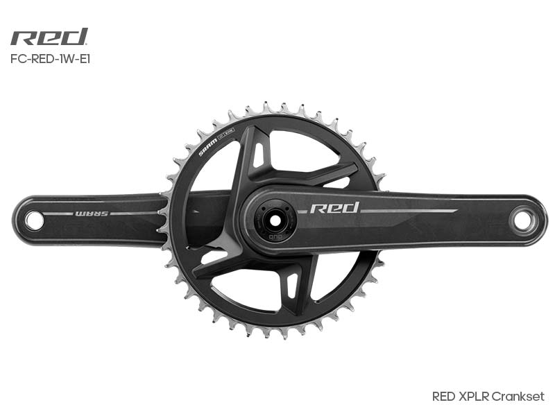 SRAM RED XPLR AXS 單盤曲柄組