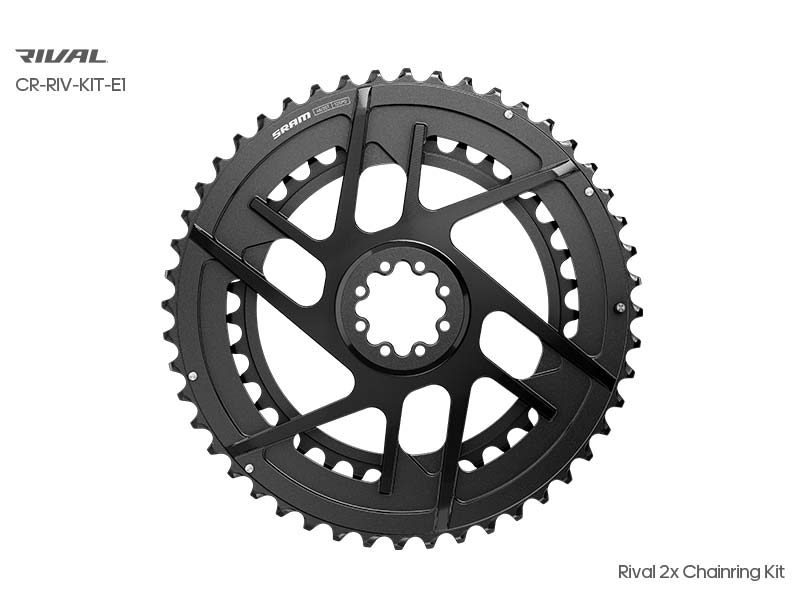 SRAM Rival 2x 直鎖式齒盤 E1