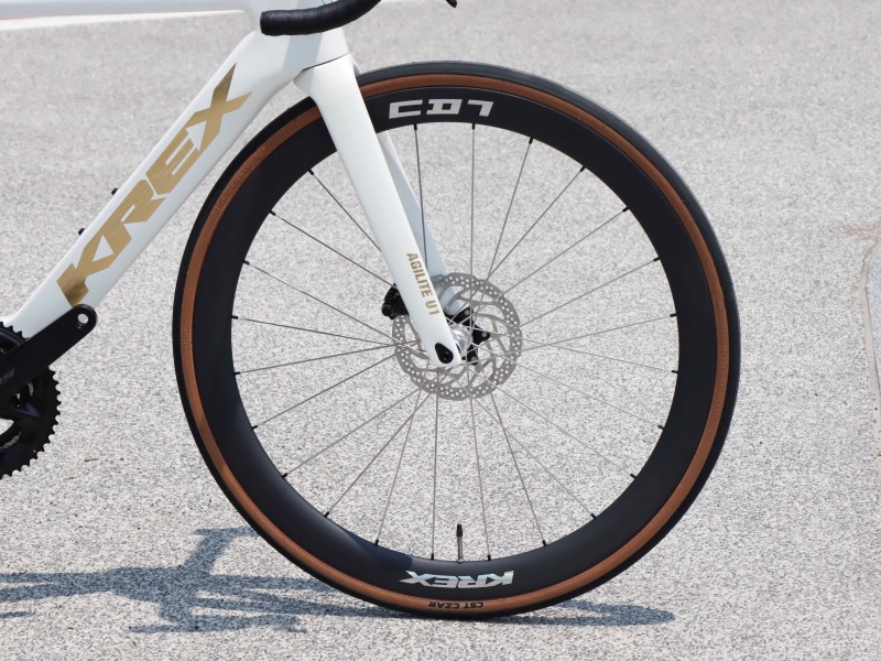 KREX CD7 公路車碳纖維輪組細節照片 2
