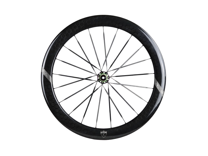 KREX PRO 58 碟煞版 公路車碳纖維輪組細節照片 1
