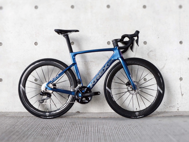 KREX PRO 58 碟煞版 公路車碳纖維輪組細節照片 3